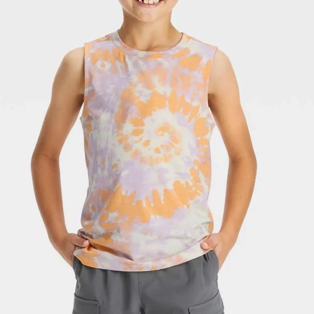 Boys' Tie-Dye Tank Top | Cat & Jack | Medium (8) - Picture 7 of 7